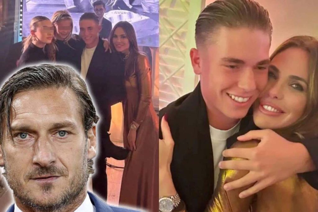 Ilary Blasi Festeggia I 18 Anni Di Cristian Totti Assente Al Party Del